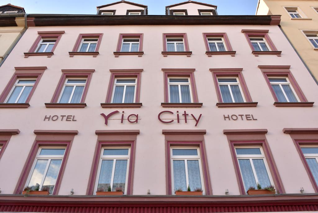 Hotel Via City Leipzig Mitte Exterior foto
